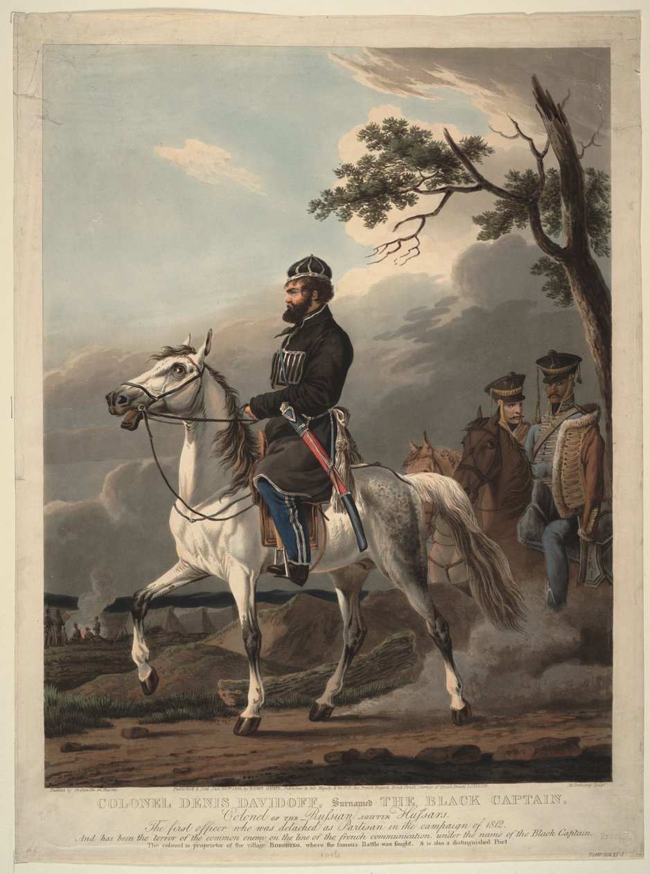 Denis Davydov 1784-1839, 1814 af Orlowski