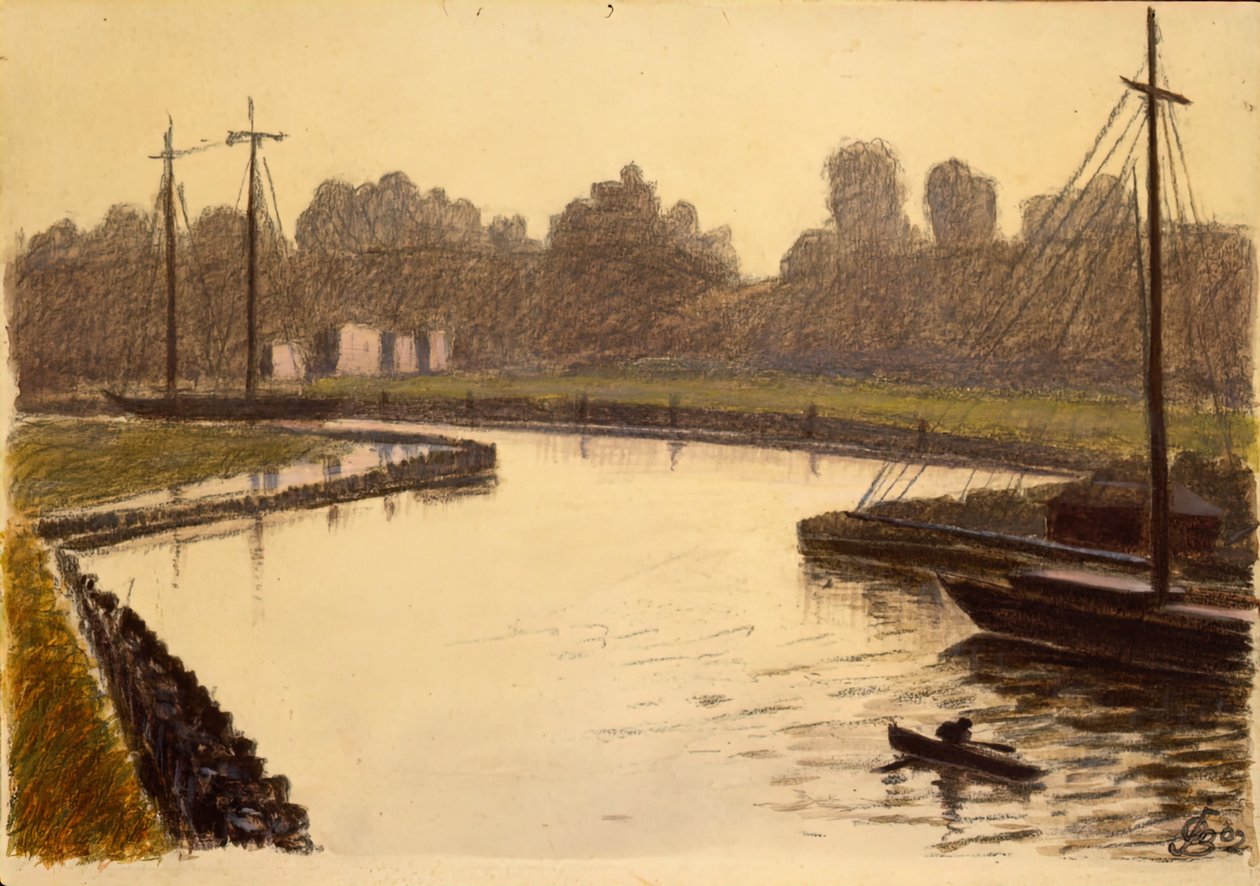 Uden titel, 1902. af Oscar Bluemner