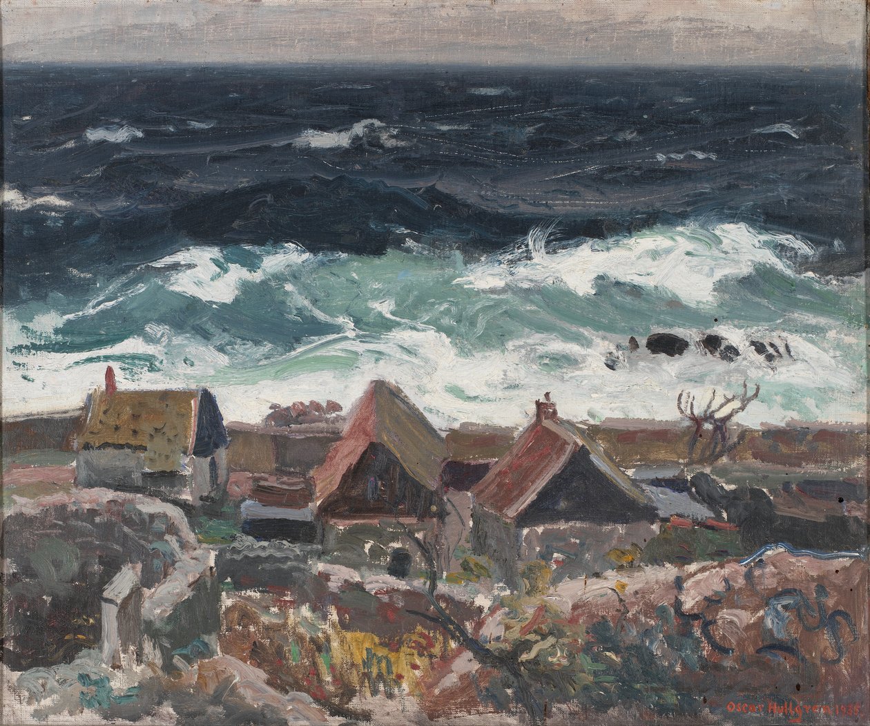 The Sea Near Christiansø af Oscar Hullgren