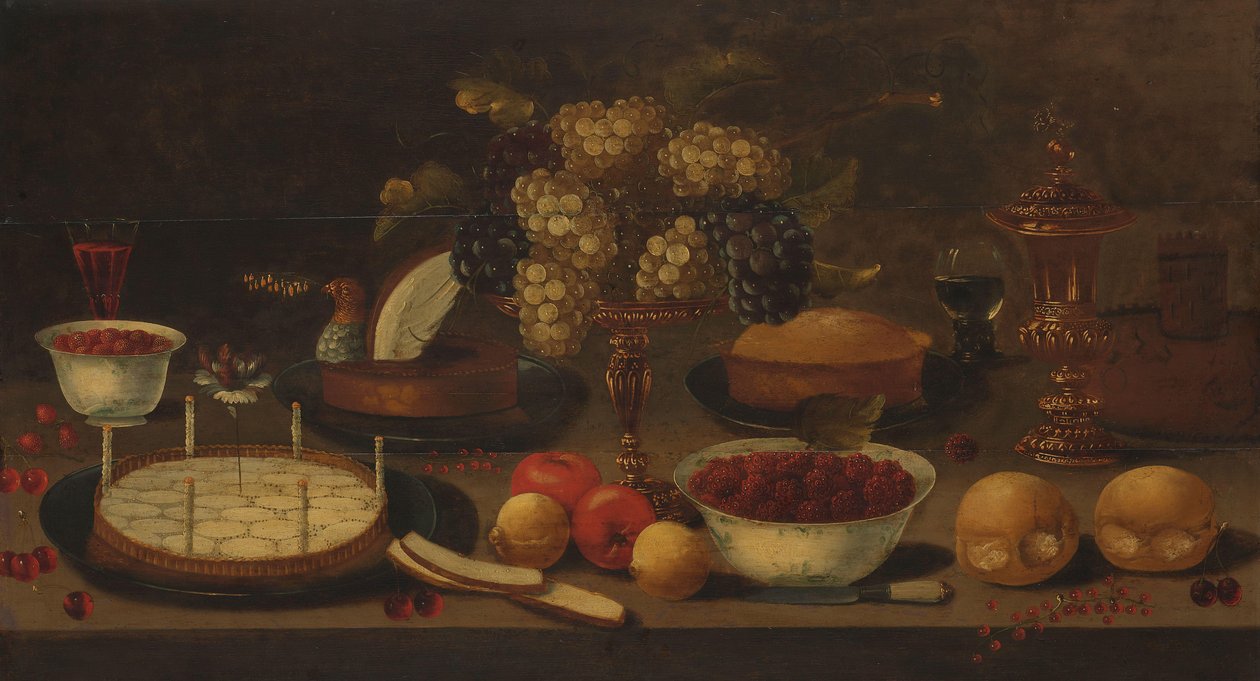 Banket stilleben af Osias Beert (I) (follower of)