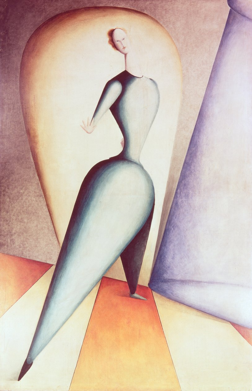 The Dancer, 1922-23 af Oskar Schlemmer