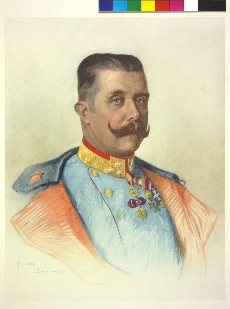 Ærkehertug af Østrig-Este Franz Ferdinand af Oskar Bruch