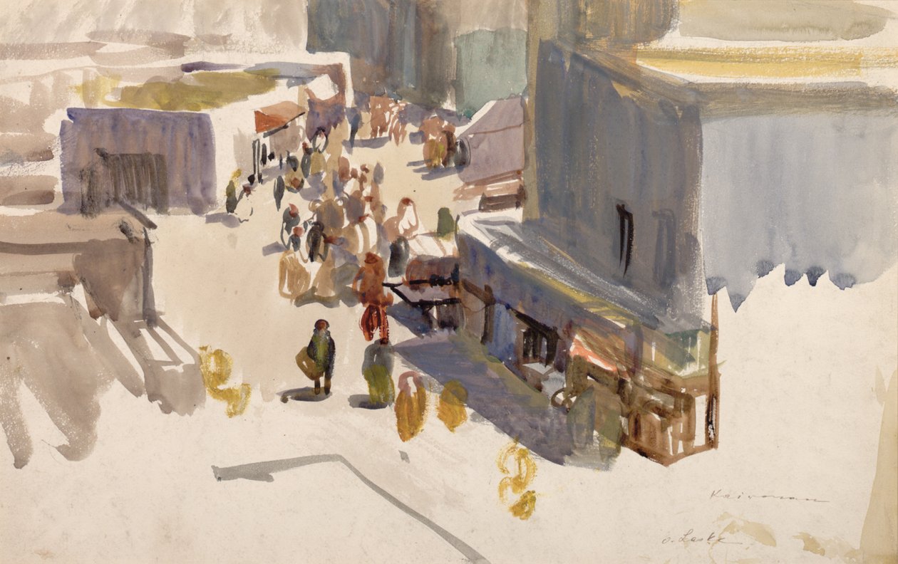 Kairouan af Oskar Laske