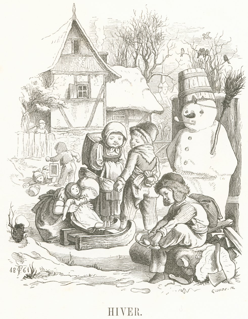 H: Vinter af Oskar Pletsch