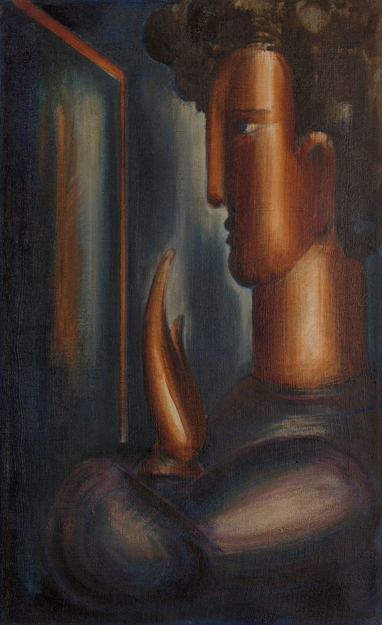 Før spejlet af Oskar Schlemmer