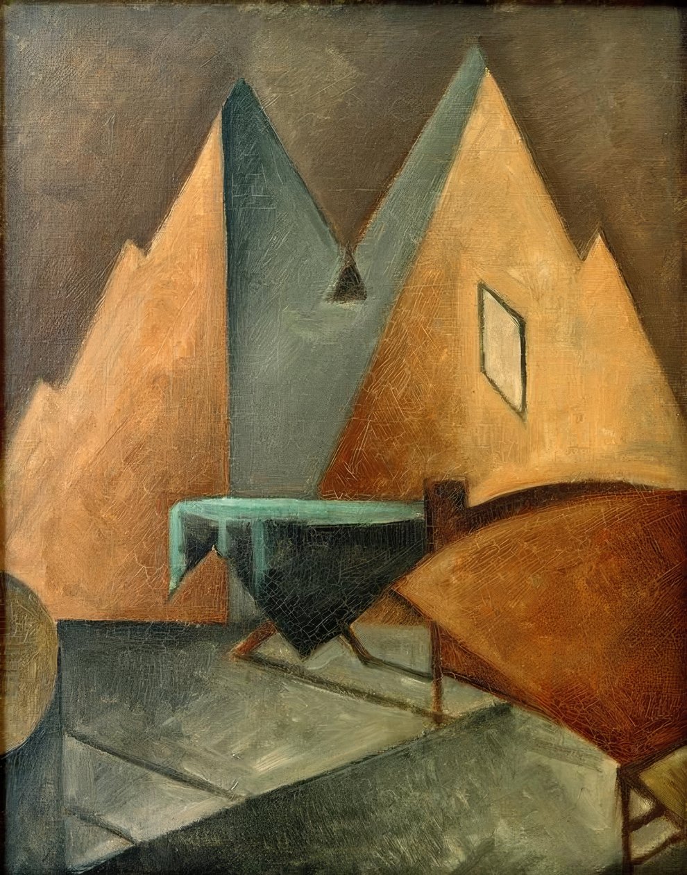 Interiør af Oskar Schlemmer