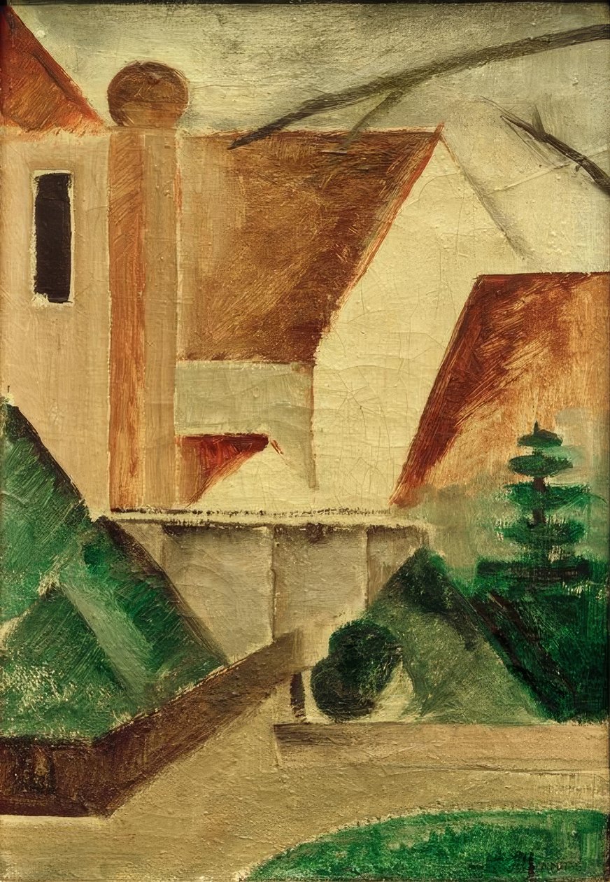 kloster af Oskar Schlemmer