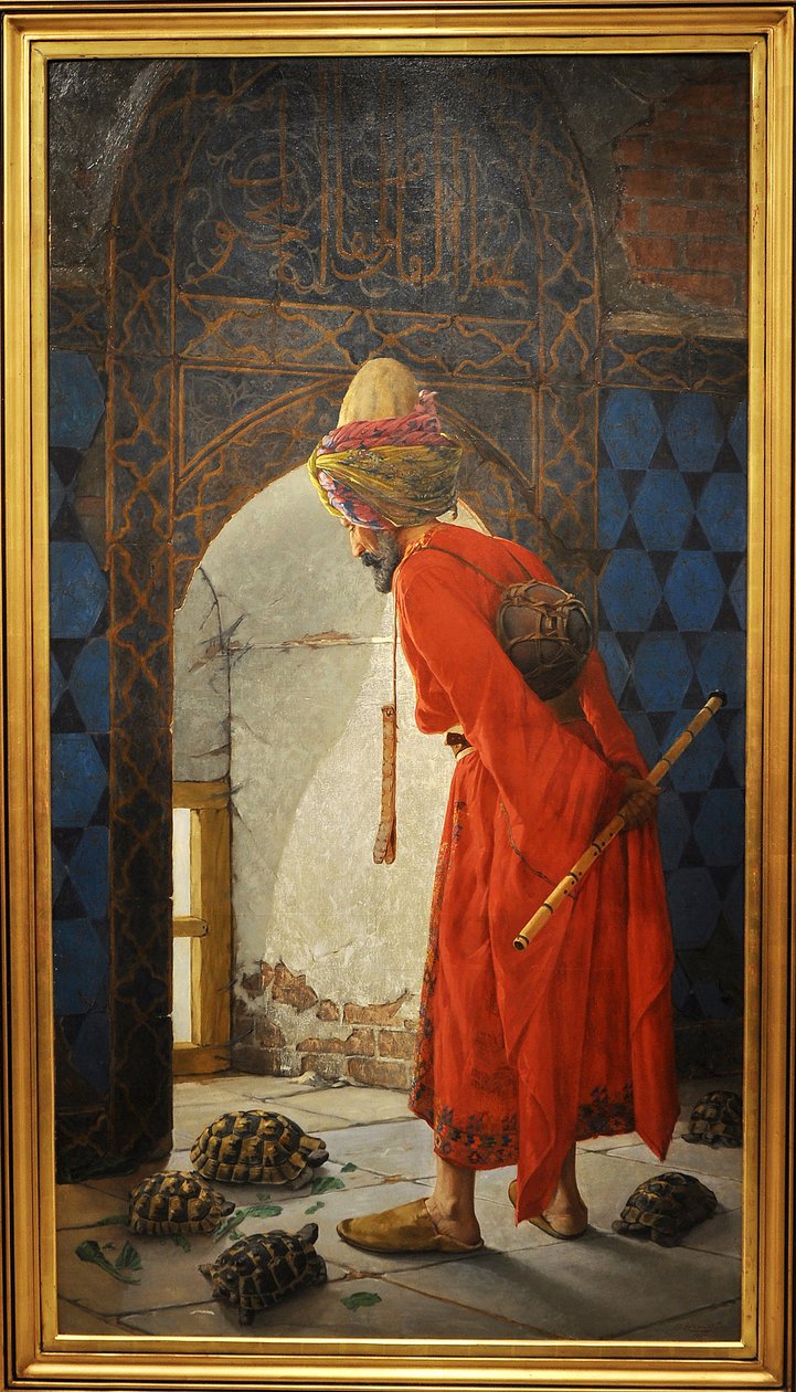 Skildpaddetræneren af Osman Hamdi Bey