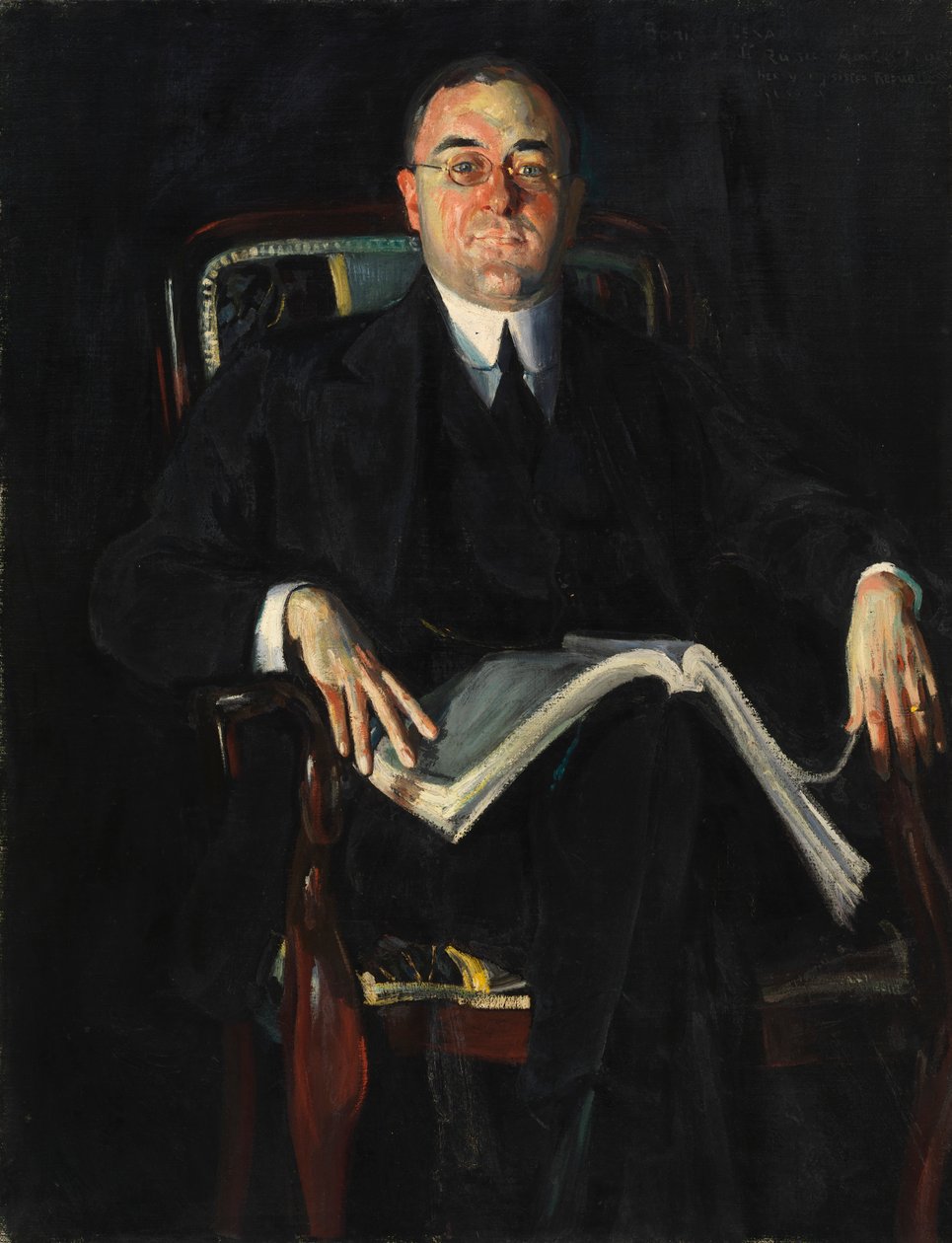 Boris Alexandrovich Bakhmeteff, russisk ambassadør. af Ossip Perelma