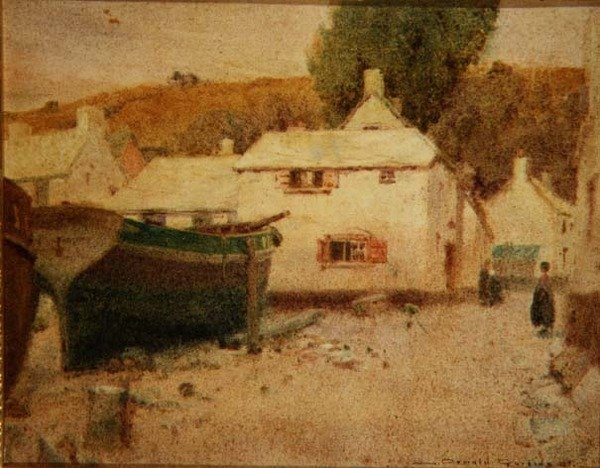Fiskerbyen af Oswald Garside