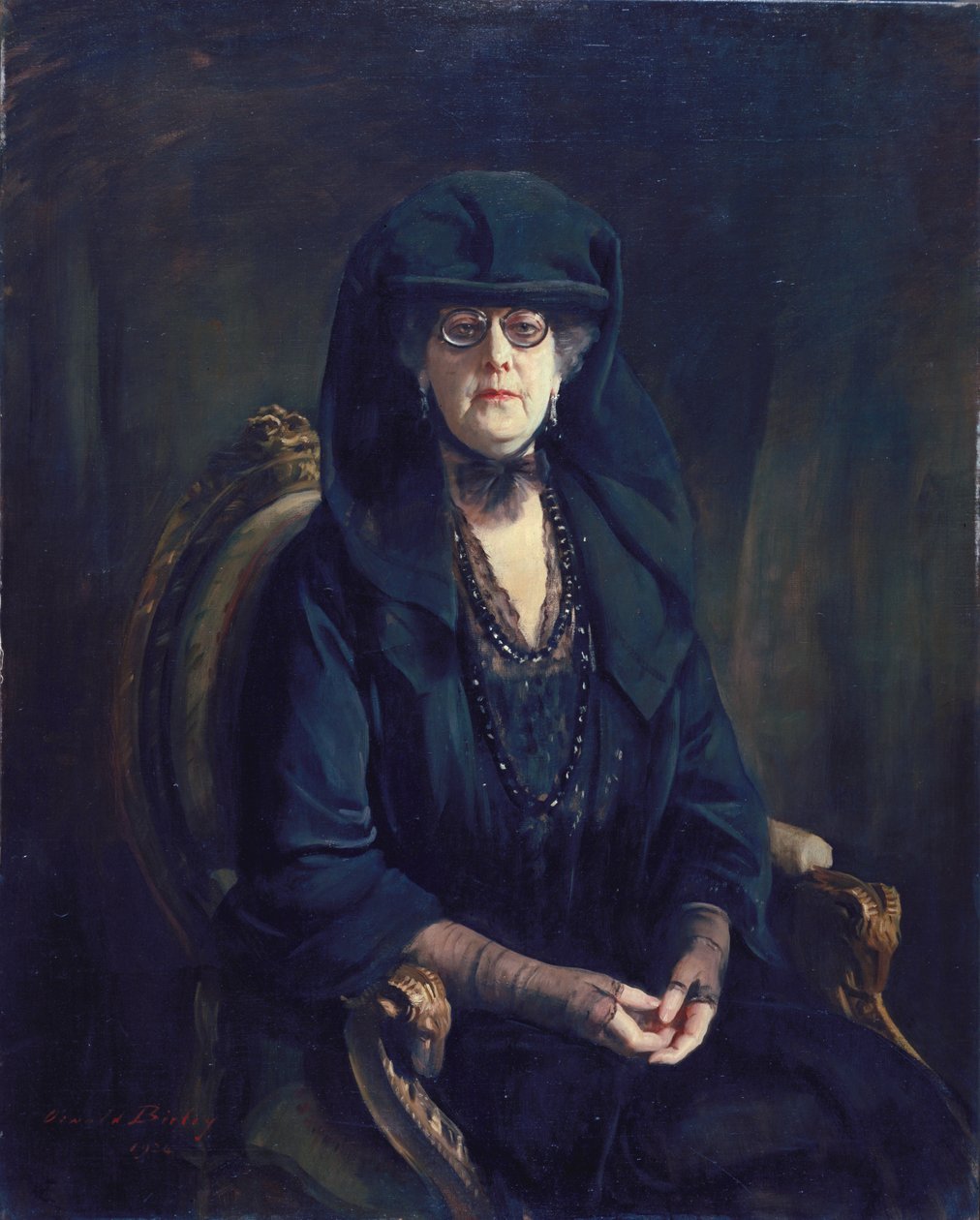 Arabella Huntington af Oswald Hornby Joseph Birley