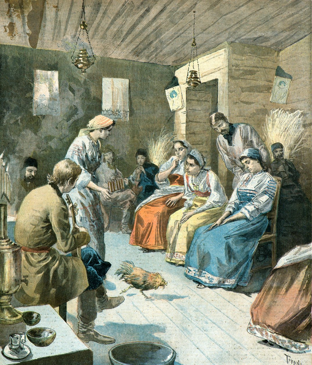 Jul i Rusland af Oswaldo Tofani