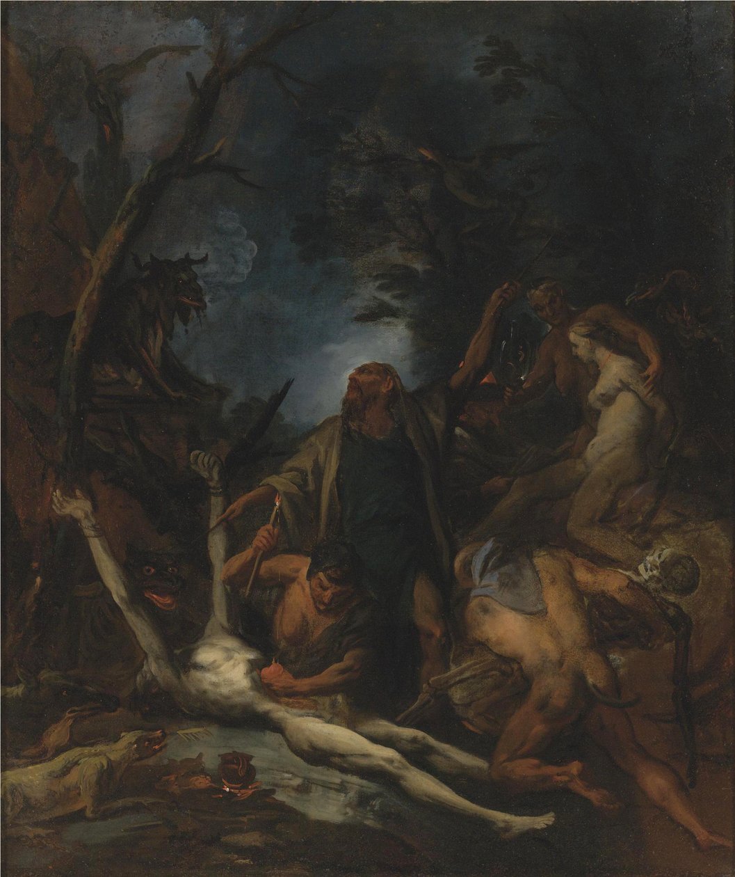 Hekse ved en sort messe af Ottaviano Dandini