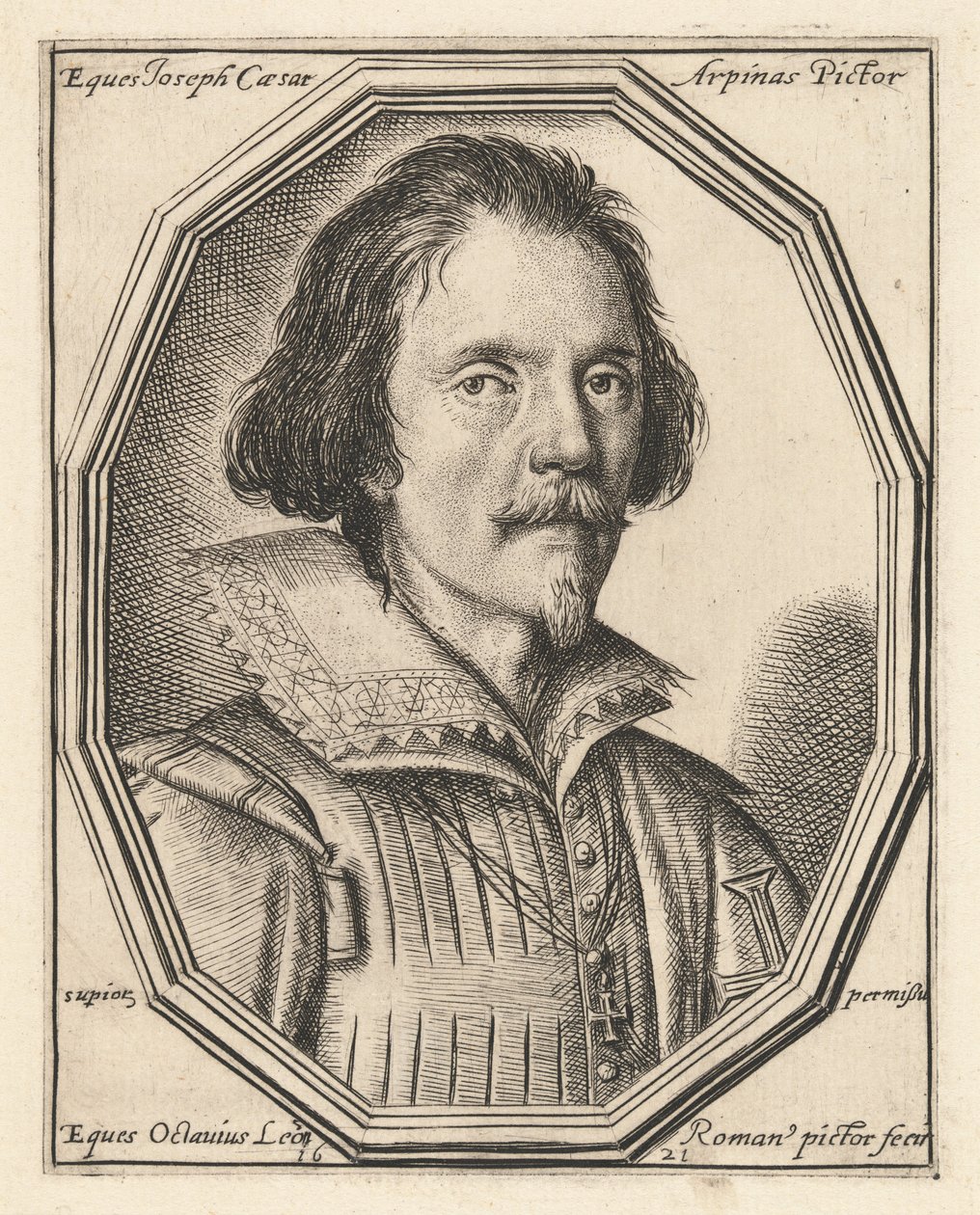 Giuseppe Cesari af Ottavio Leoni