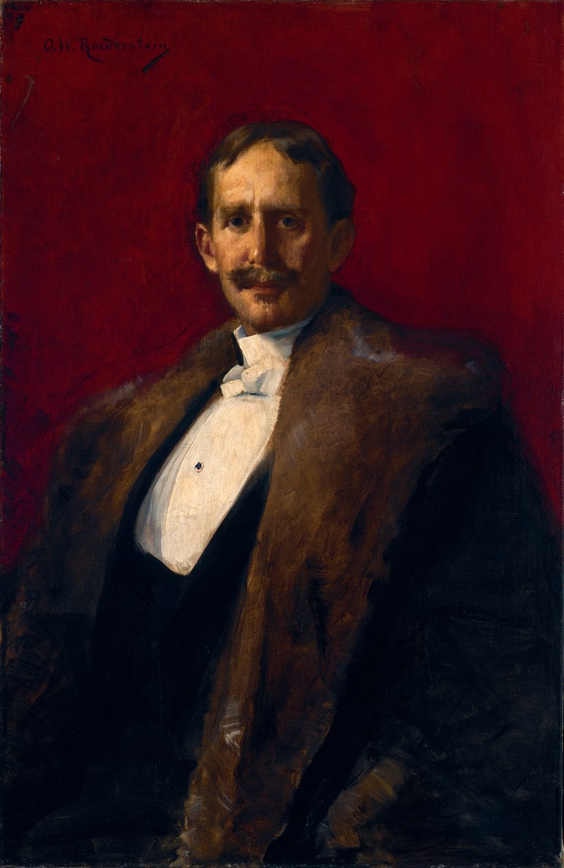Albert Clifford Barney, ca. 1900. af Ottilie Wilhelmine Roederstein