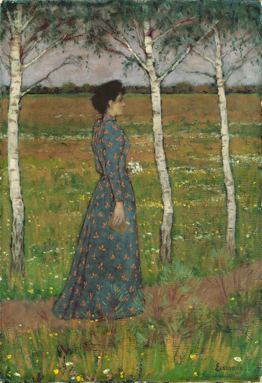 Forår af Otto Eckmann