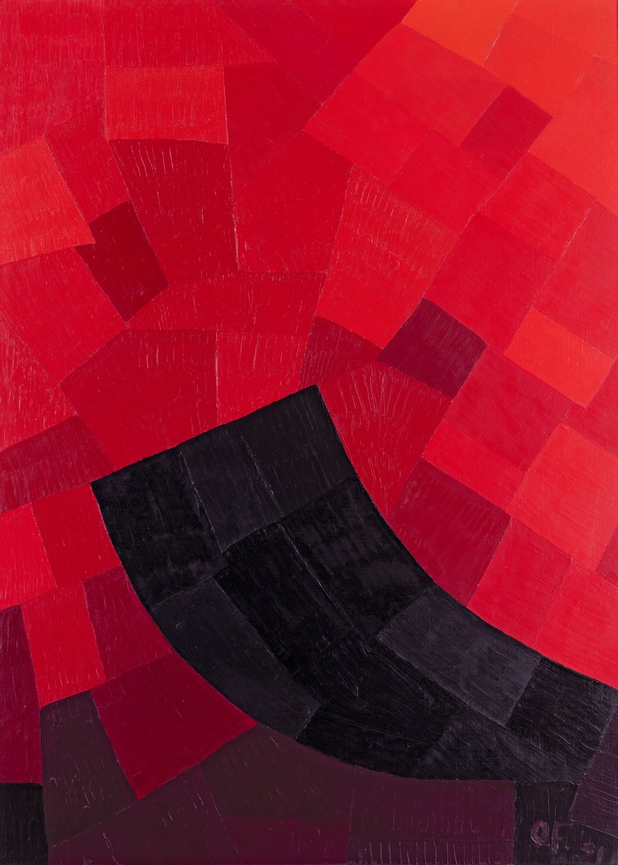 Rød, 1931 af Otto Freundlich