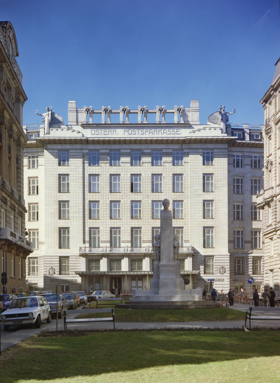 Postsparekasse, 1904-06 af Otto Wagner