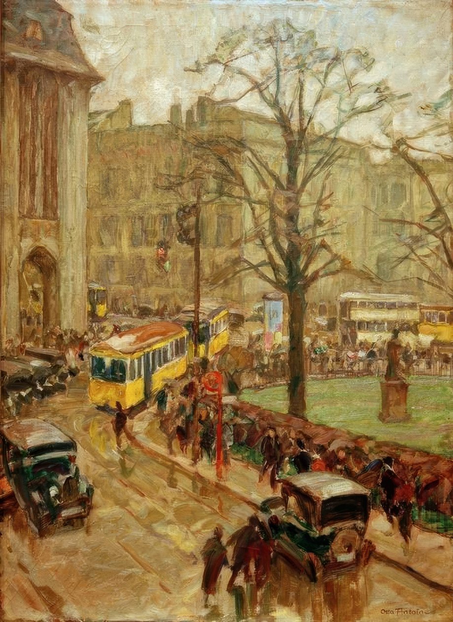 Leipzig pladsen af Otto Antoine