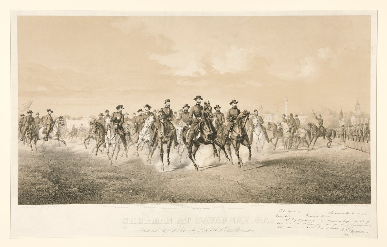 Sherman i Savannah, Ga. af Otto Boetticher