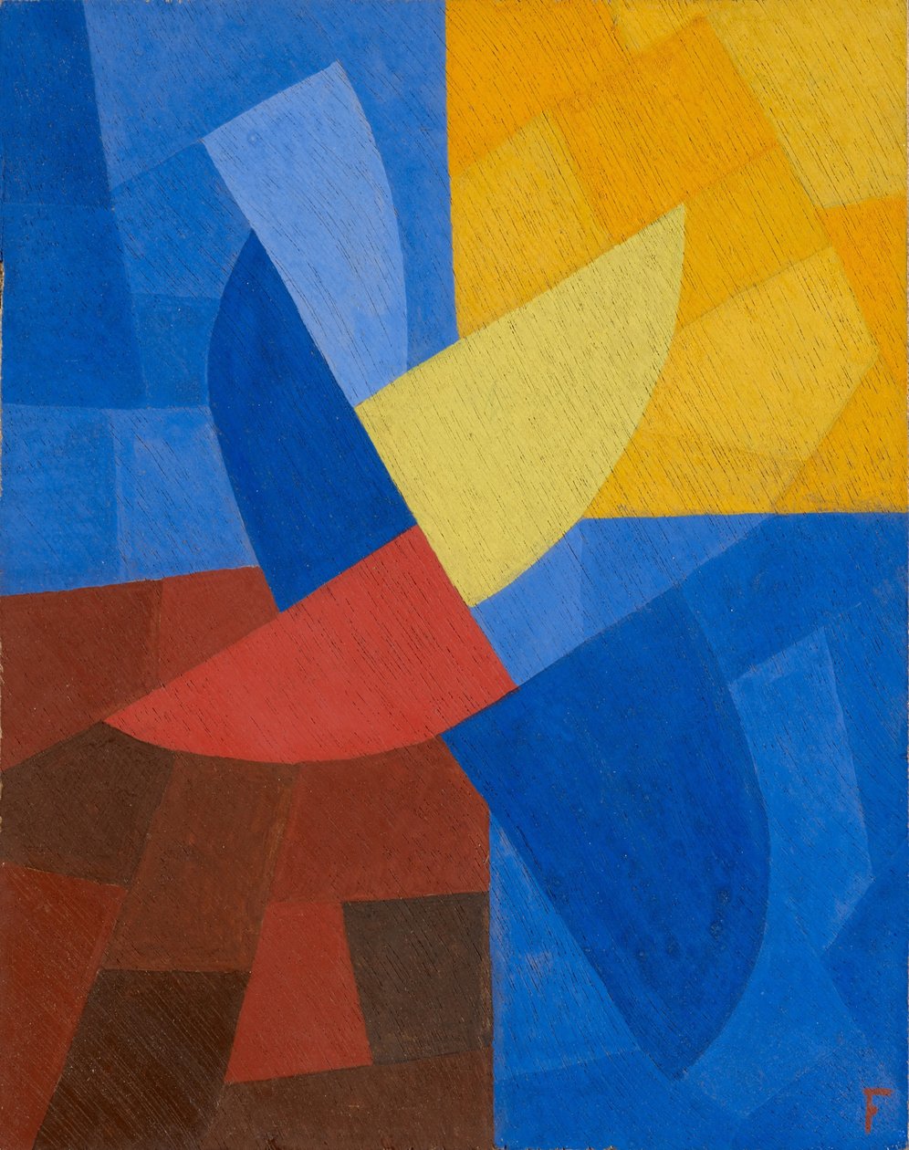 Komposition, 1932. af Otto Freundlich