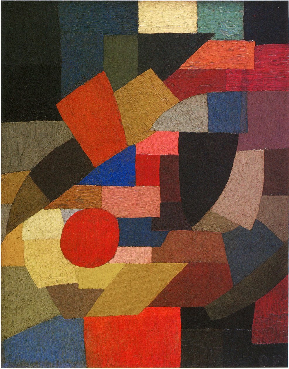 Figurer af figur på alle planer, 1927. af Otto Freundlich