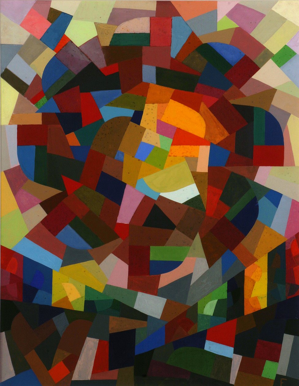 Rosetten II, 1941. af Otto Freundlich