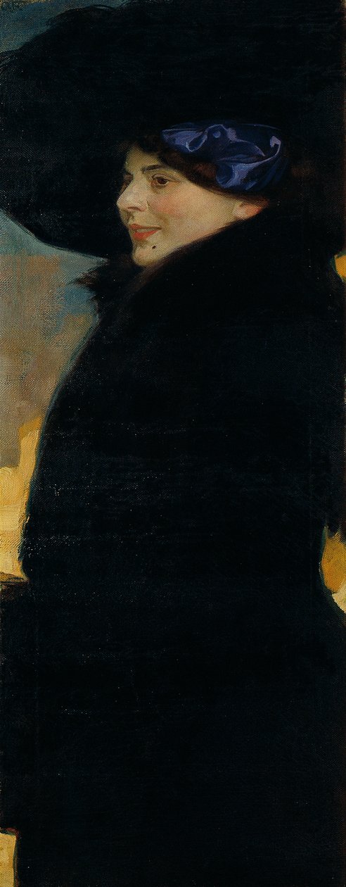 Gabrielle Ella Gallia, ca. 1910. af Otto Friedrich