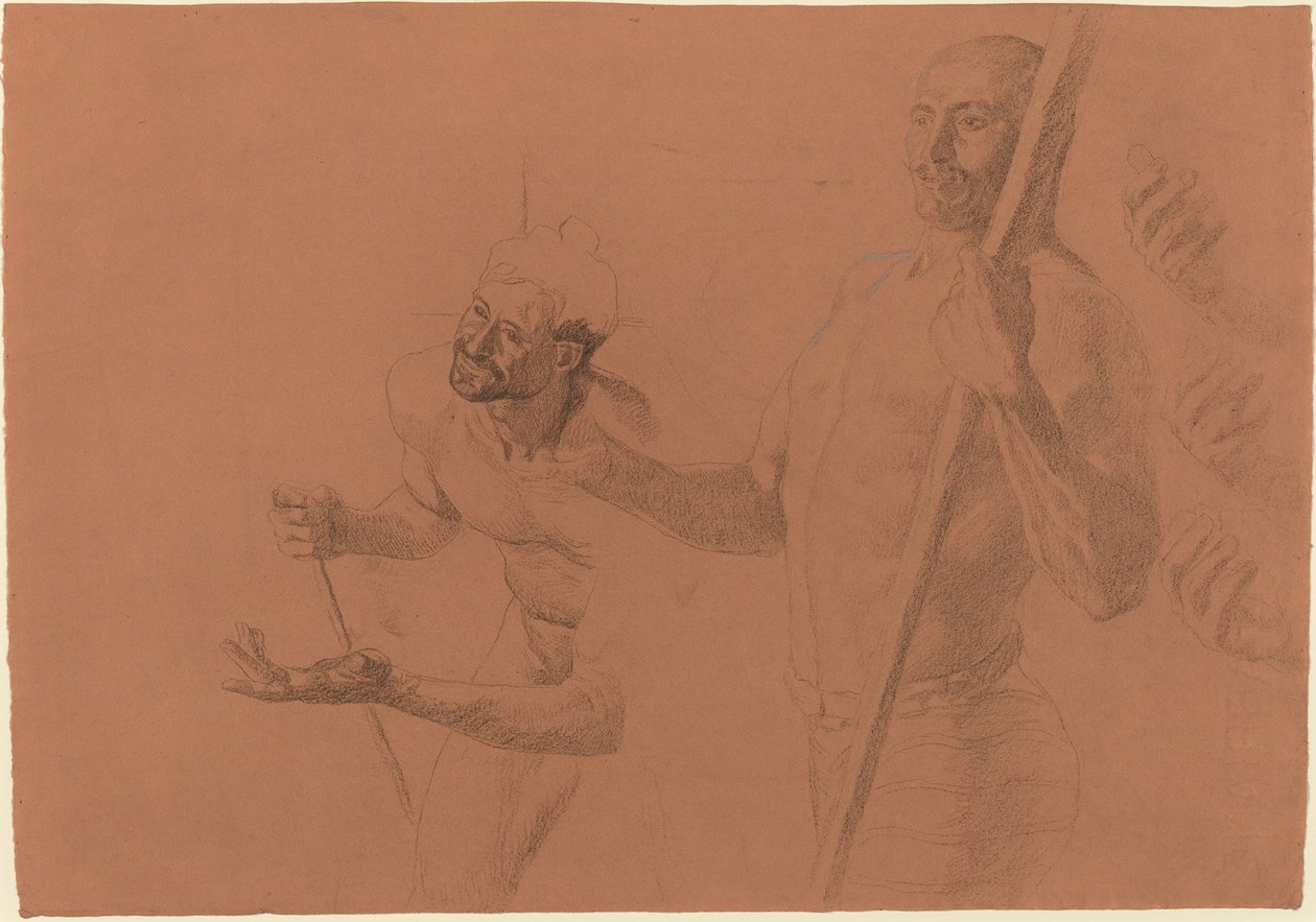 Studier for en bådmand af Otto Greiner