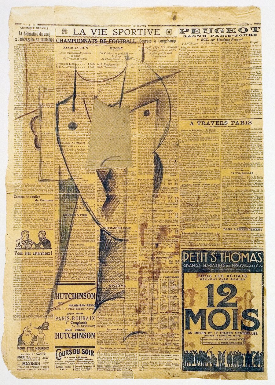 Leder, 1913-1914 af Otto Gutfreund
