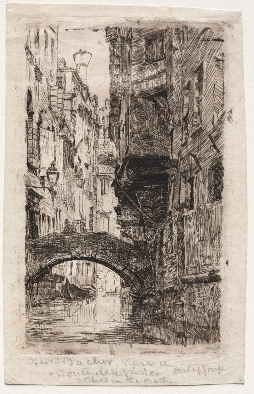 Ponte del Pistor. af Otto H. Bacher
