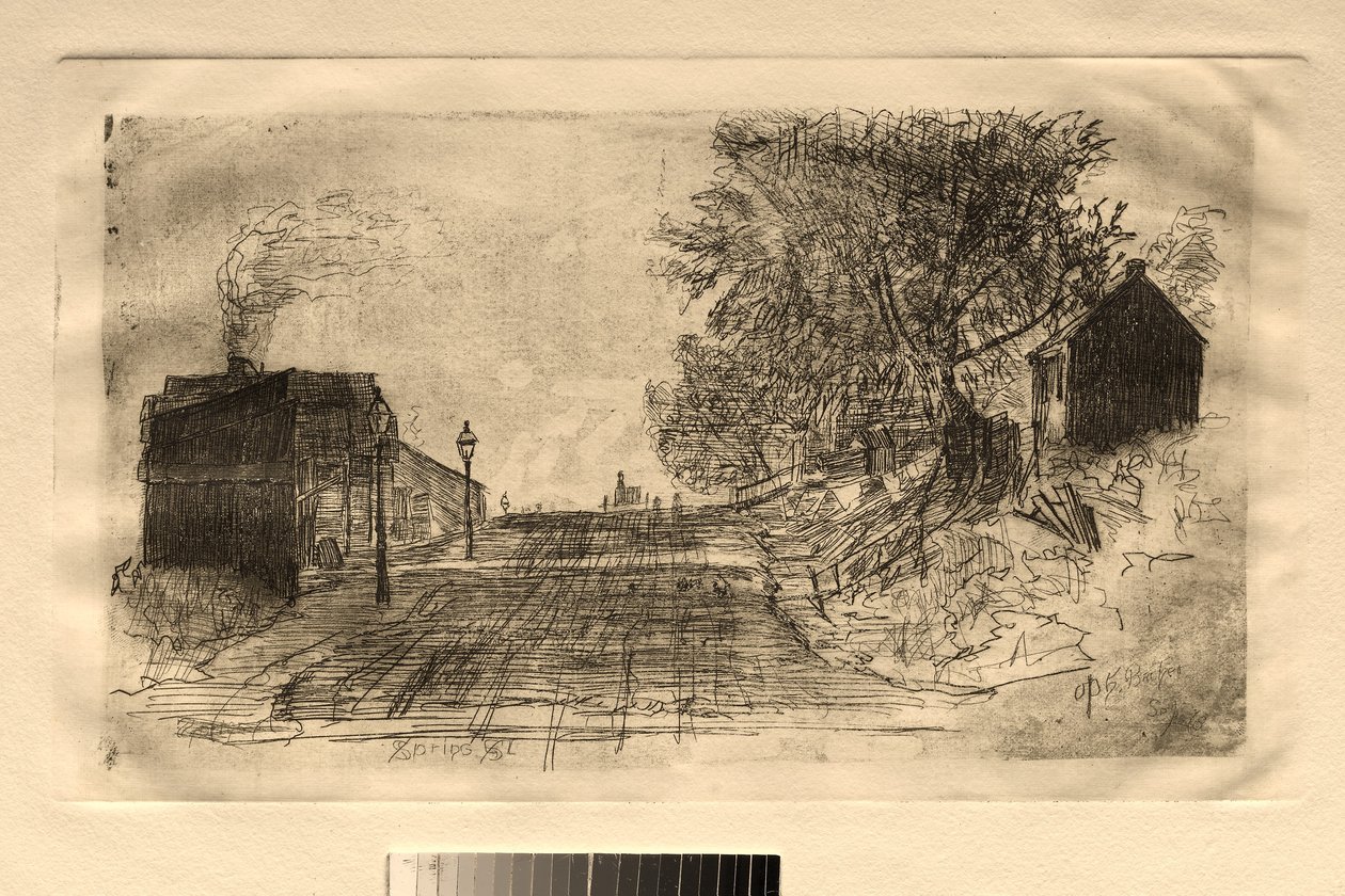 Spring Street, september 1878, 1878. af Otto H. Bacher