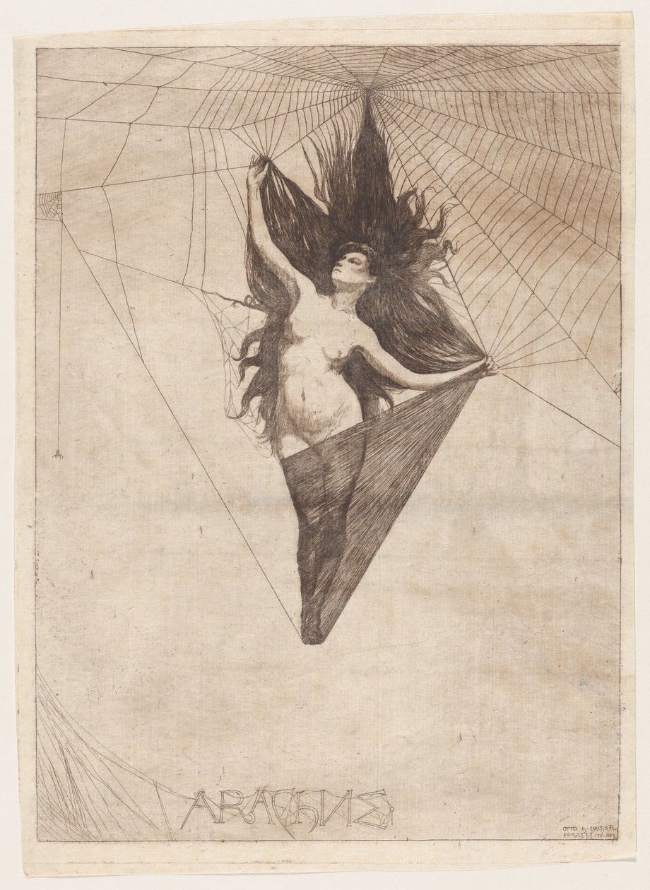 Arachne, 1884., 1884. af Otto Henry Bacher