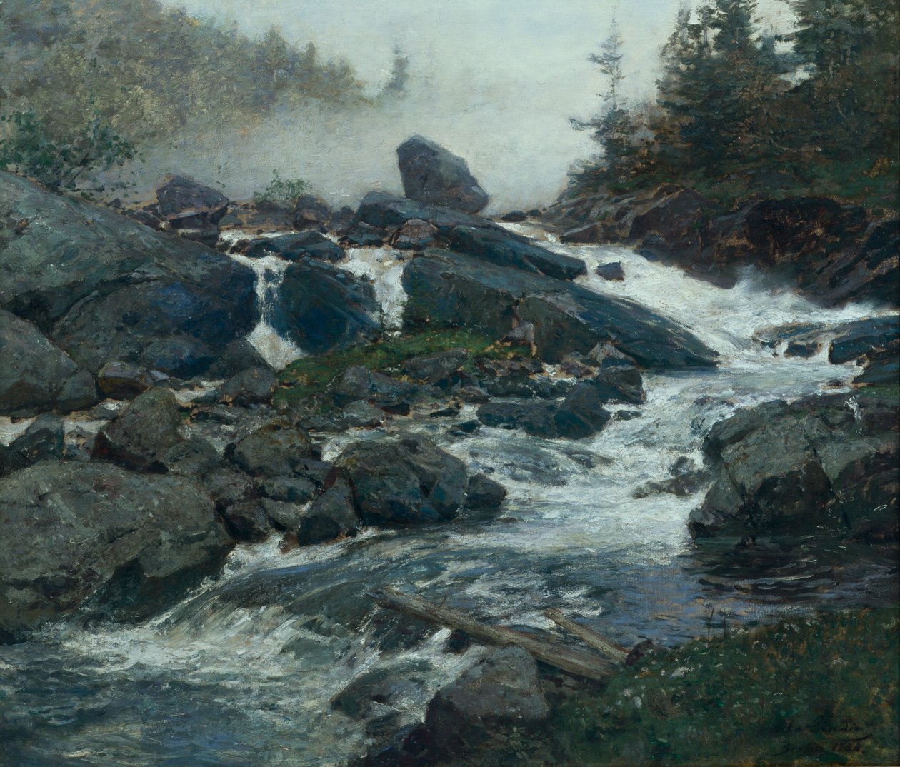 Efter regn, Berlin af Otto Ludvig Sinding