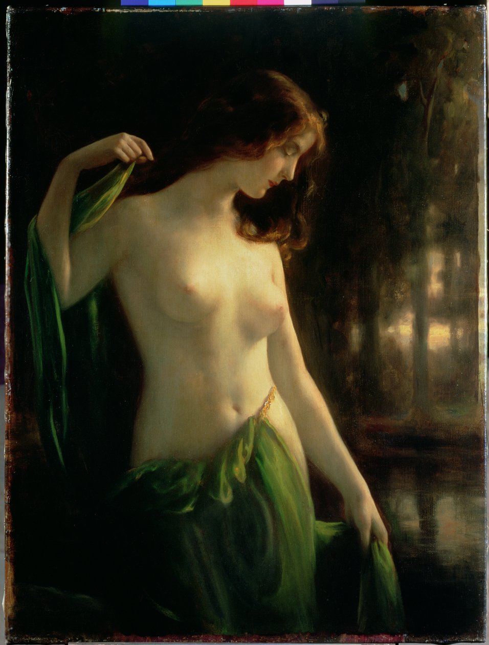 Vandnymfe af Otto Theodor Gustav Lingner