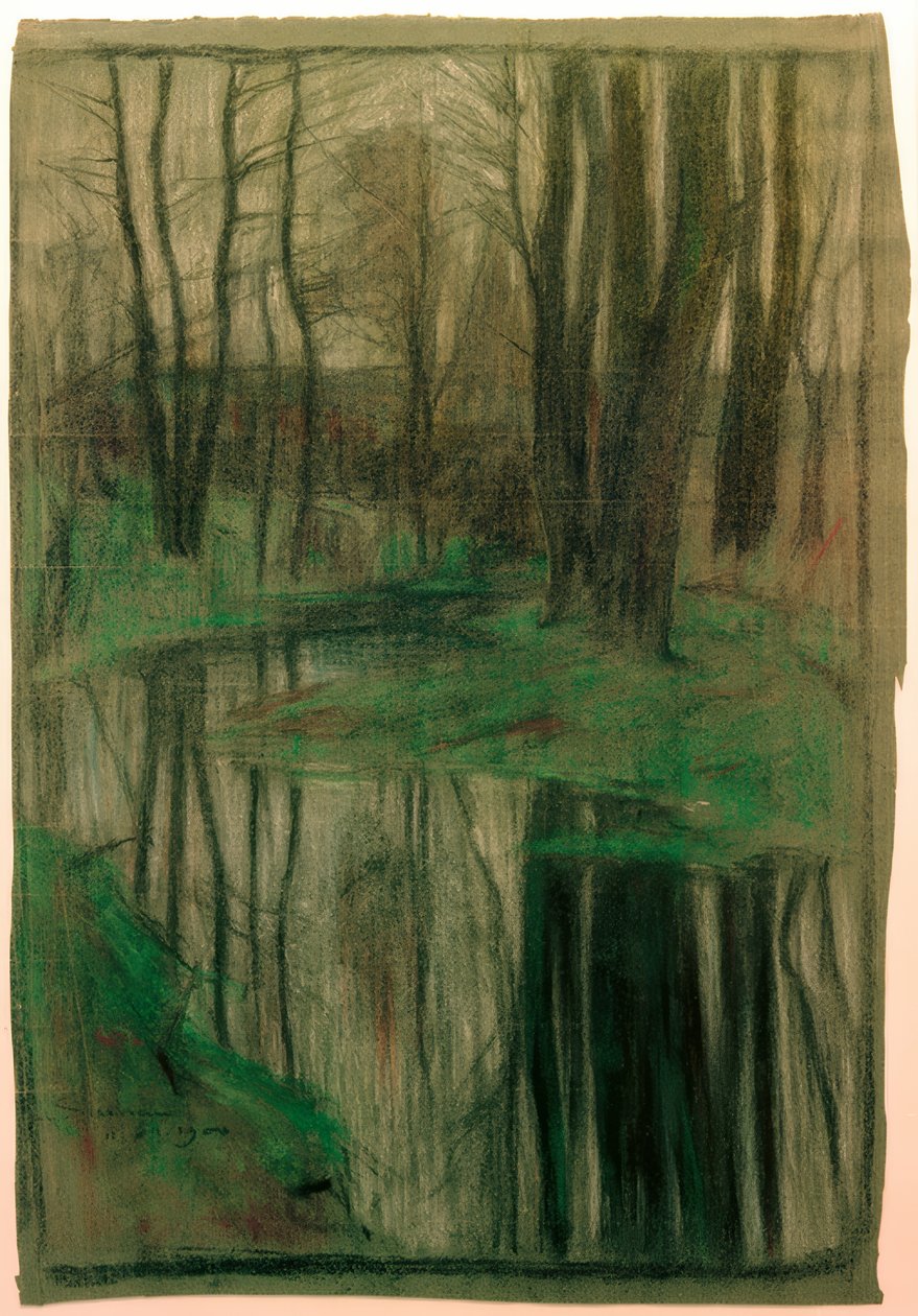 Alluvialskov (Sarnau) af Otto Ubbelohde