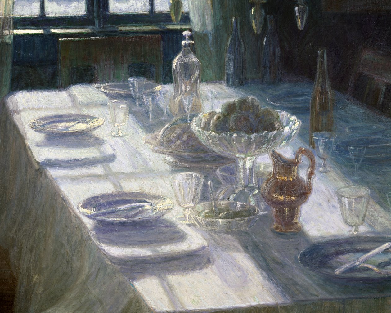 Måneskin af Otto Valstad