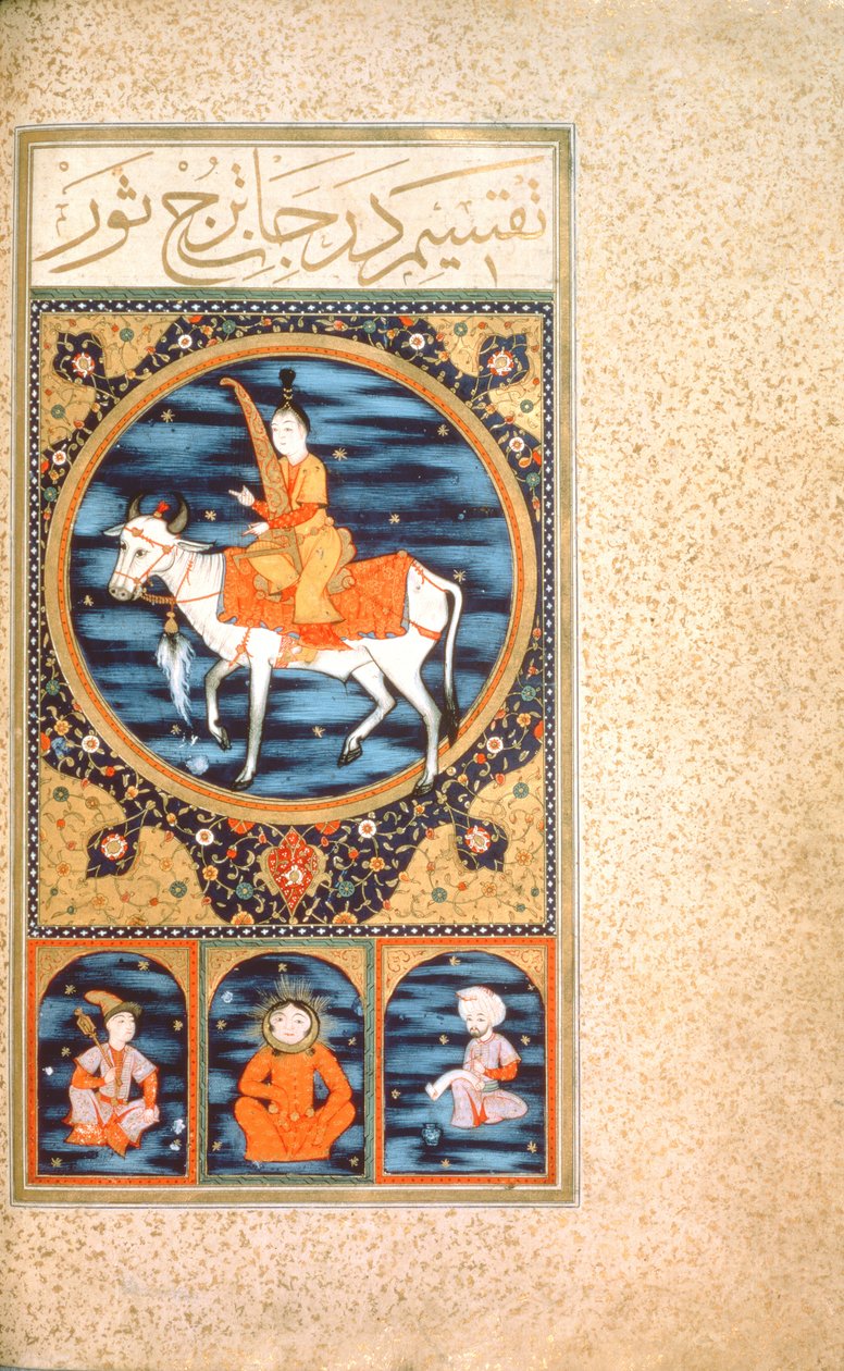 SUF.TURE 242 f.10v Taurus af Ottoman School