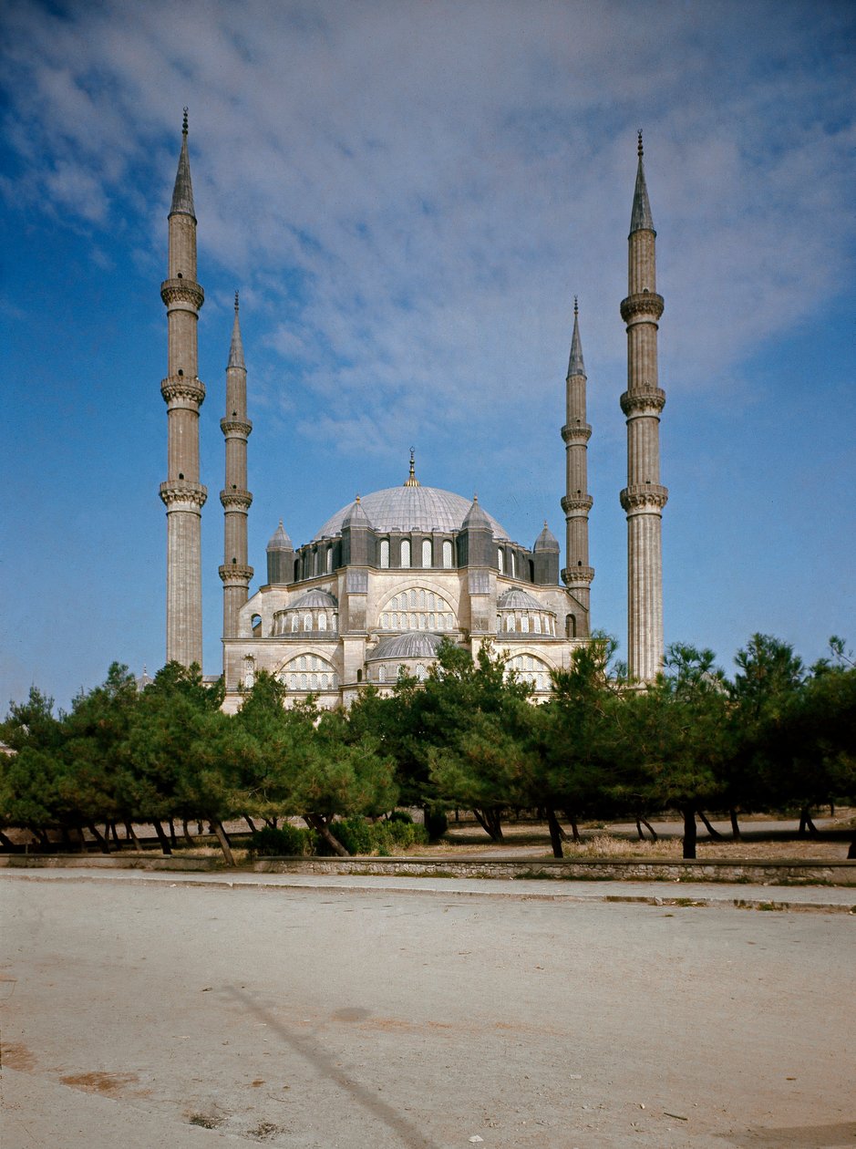 Udsigt over moskeen (1575) af Ottoman School