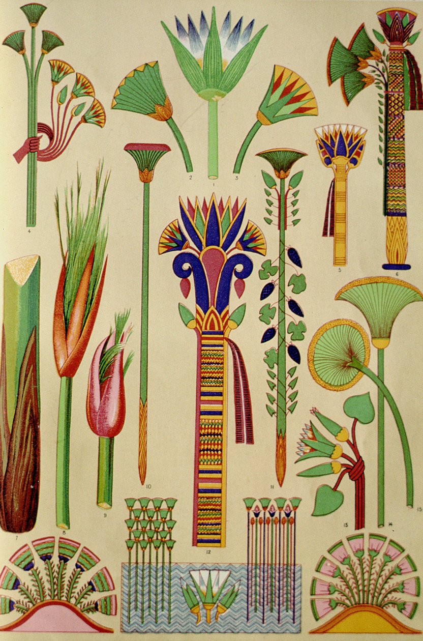 Egyptisk ornament fra 