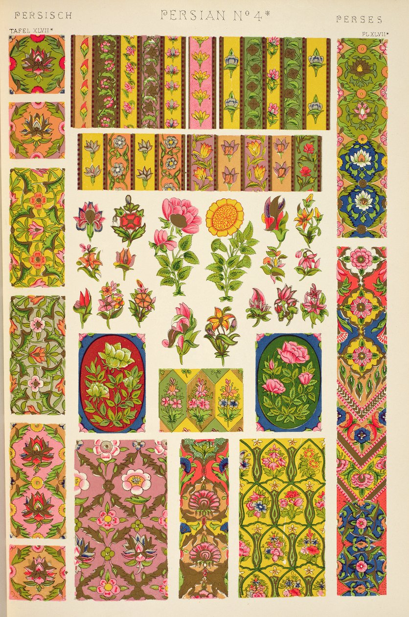 Persisk ornament fra Ch XI plade XLVII af 