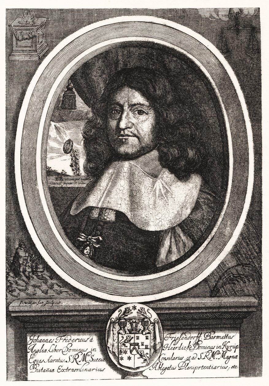 Johan Fredrik von Friesendorff (1617-1669) af P. Willemsen