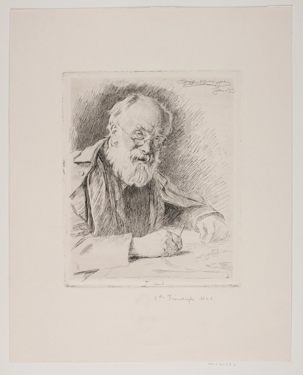 Lorenz Frolich af Peder Severin Krøyer
