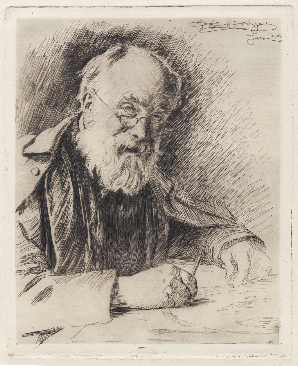 Lorenz Frolich af Peder Severin Krøyer