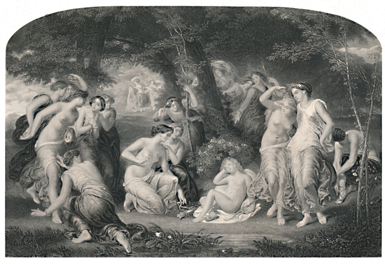 Afvæbning af Amor Sonnet Cliv., c1870 af P. Lightfoot