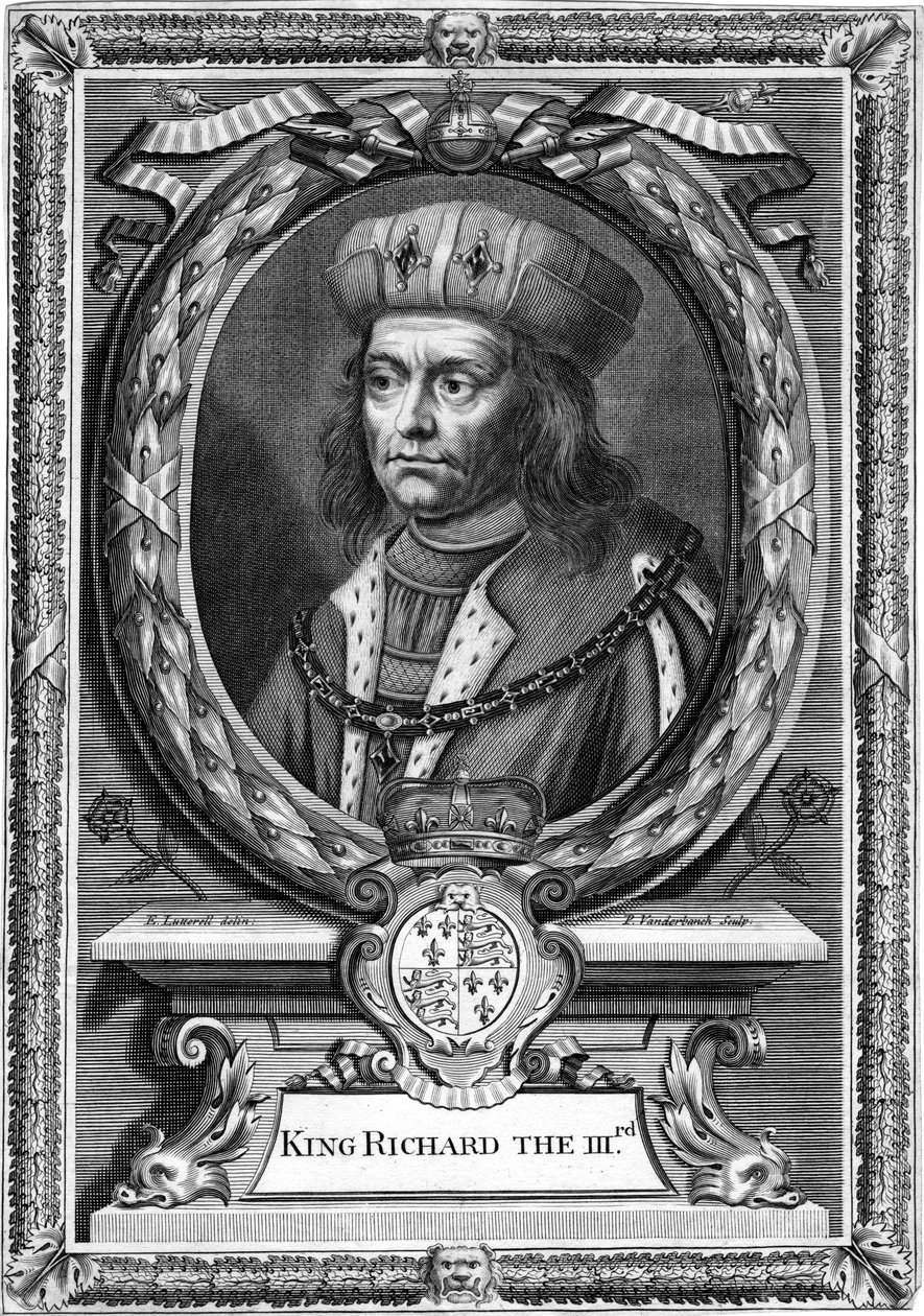 Richard III af England, 1600-tallet. af P. Vanderbanck