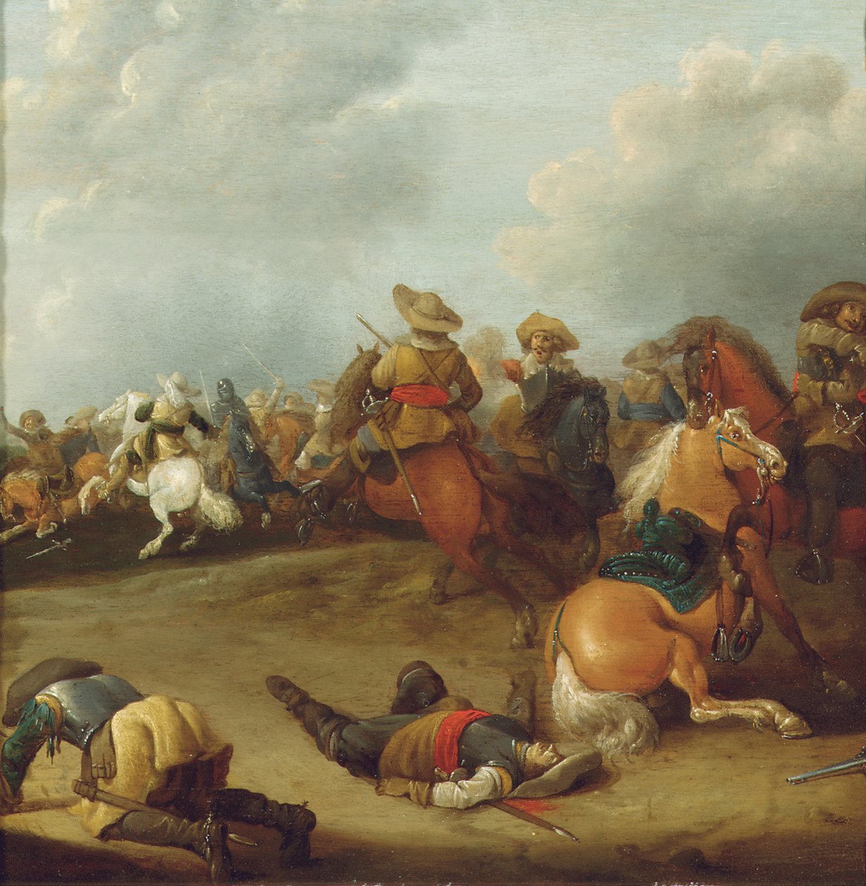 En kavalerikamp af Palamedes Palamedesz