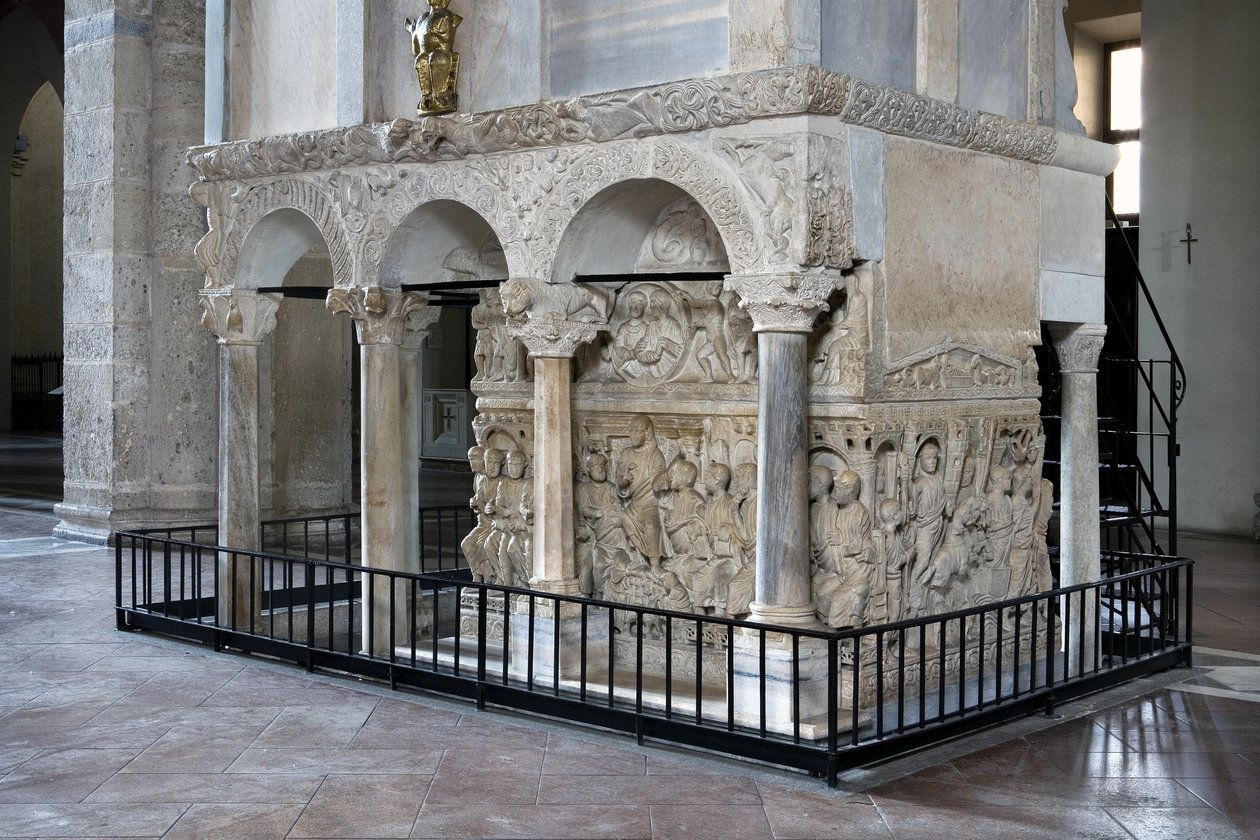 Stilichos sarkofag (marmor) af Paleo Christian
