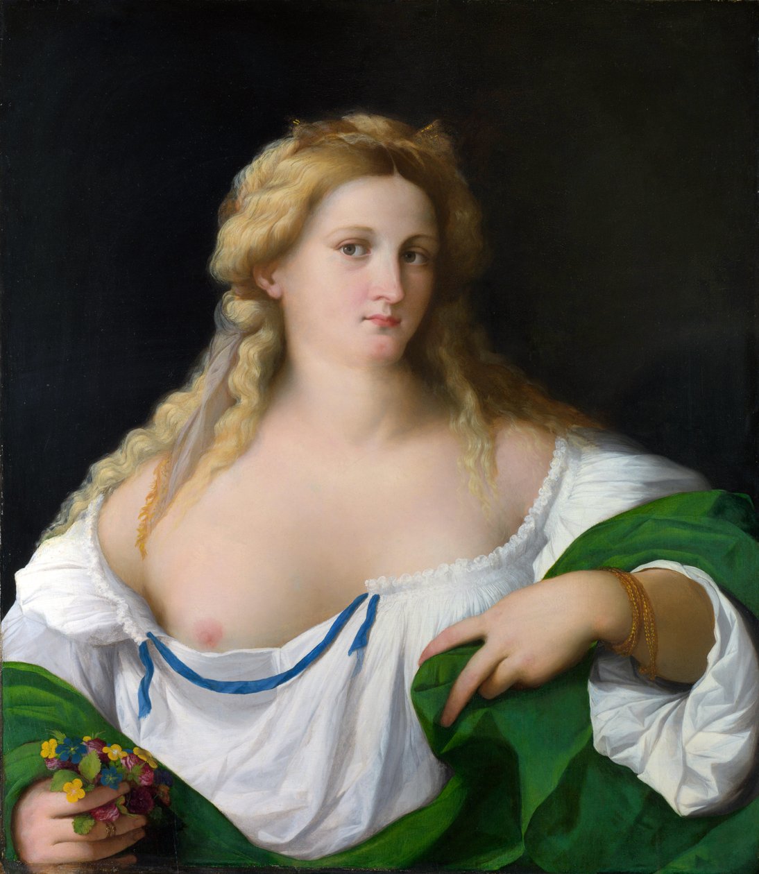 En blond kvinde af Palma il Vecchio