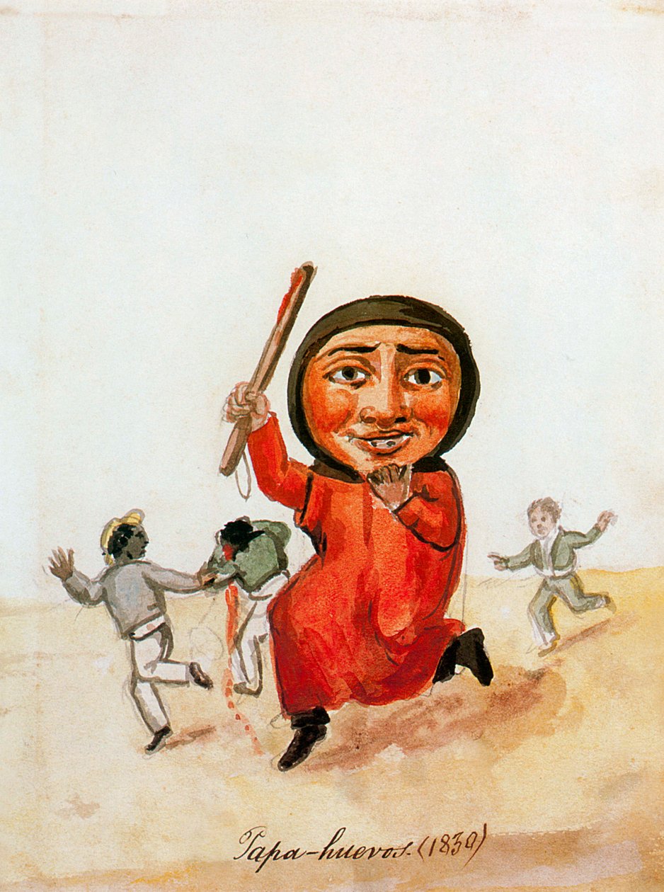 Akvarel af Pancho Fierro (Lima, 1807 - Lima, 1879) af Pancho Fierro
